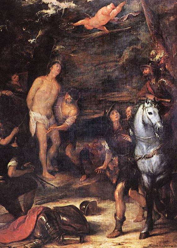 Jose Antolinez Martyrdom of St. Sebastian Sweden oil painting art